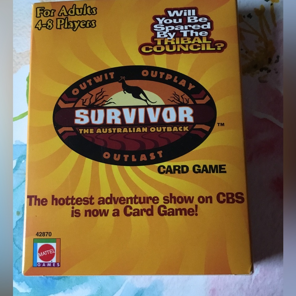 Survivor Card Game new